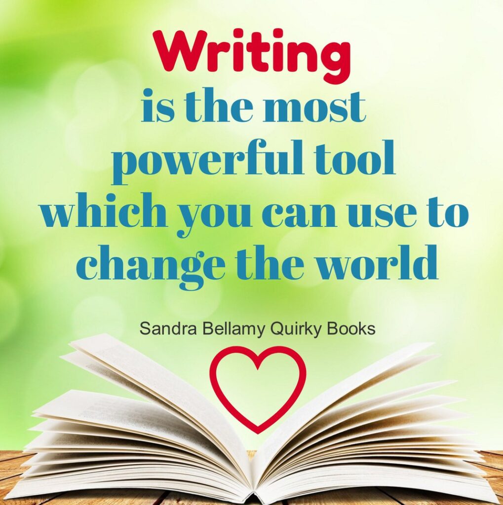 Writing changes the world quote